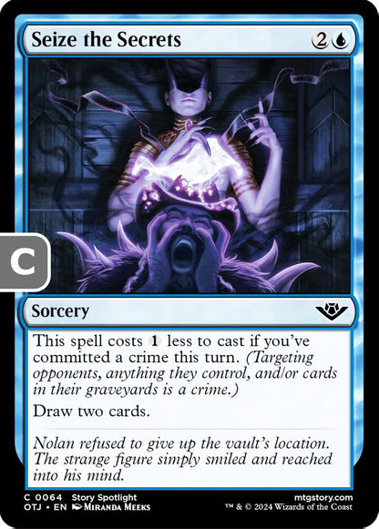 Seize the Secrets Sorcery OTJ NM