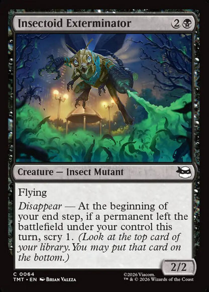 Insectoid Exterminator TMT Creature Insect Mutant NM