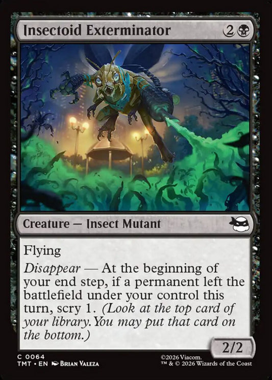 Insectoid Exterminator TMT Creature Insect Mutant NM