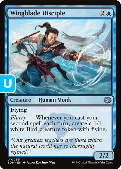 Wingblade Disciple TDM Creature Human Monk NM