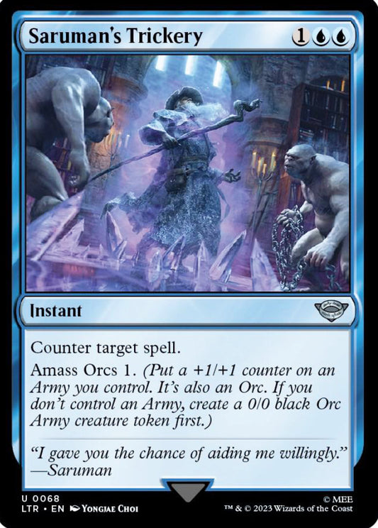 Saruman's Trickery LTR Instant  NM