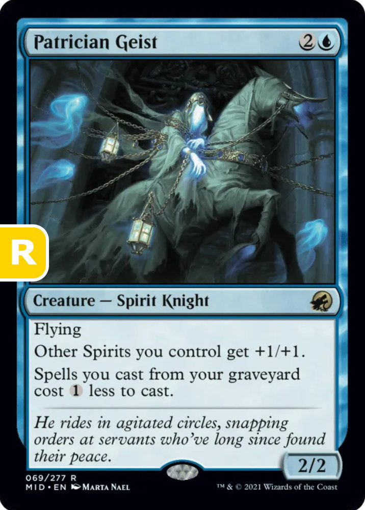 Patrician Geist MID Creature Spirit Knight NM