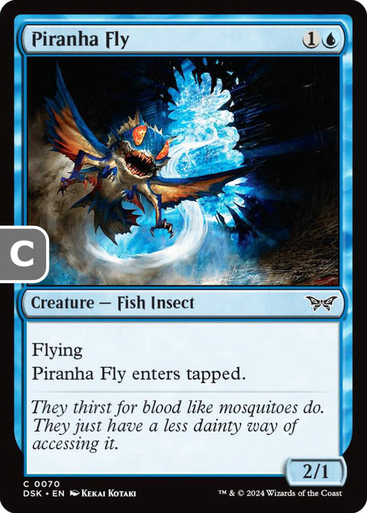 Piranha Fly DSK Creature Fish Insect NM