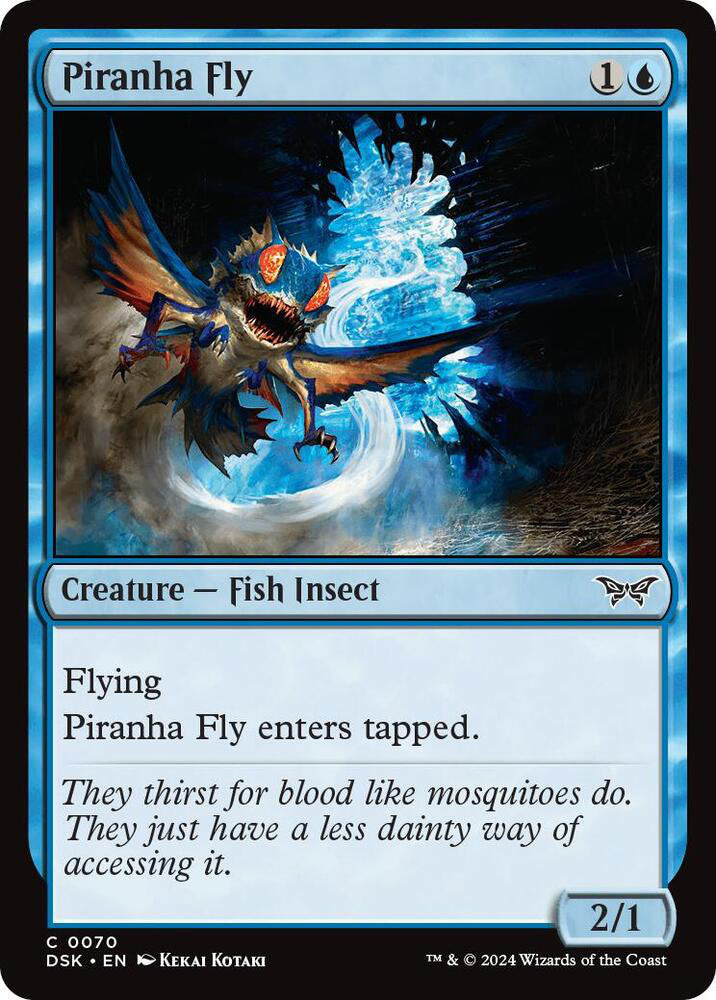 Piranha Fly DSK Creature Fish Insect NM