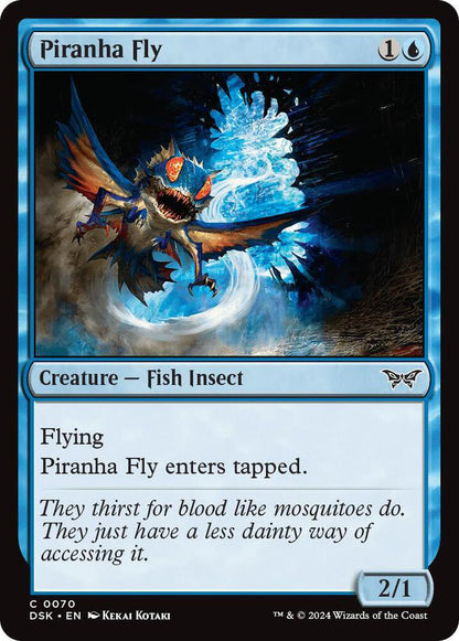 Piranha Fly DSK Creature Fish Insect NM
