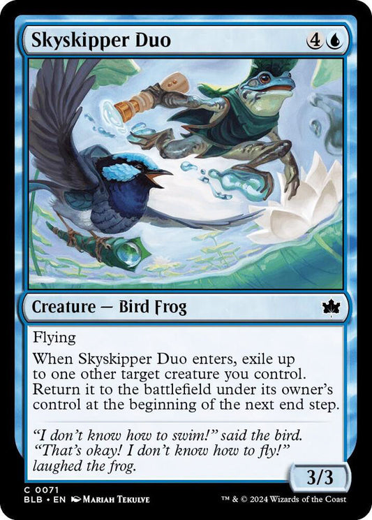 Skyskipper Duo BLB Creature Bird Frog NM