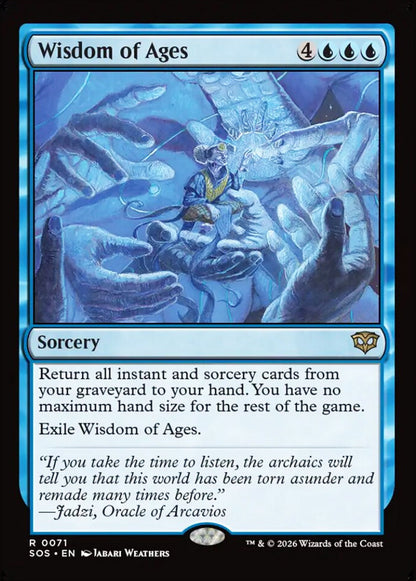 Wisdom of Ages SOS Sorcery  NM
