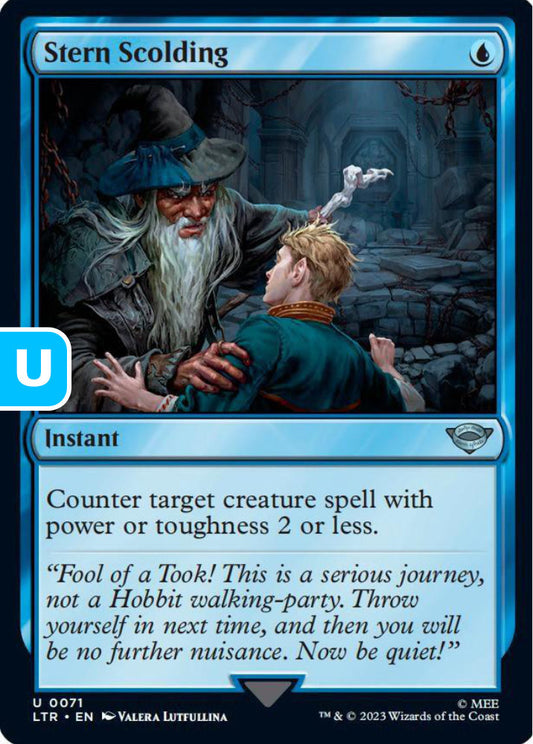 Stern Scolding LTR Instant  NM