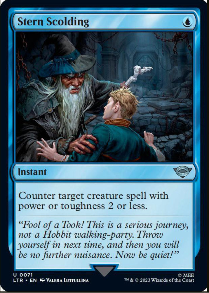 Stern Scolding LTR Instant  NM