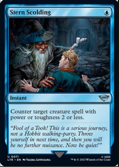 Stern Scolding LTR Instant  NM