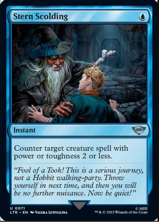 Stern Scolding LTR Instant  NM
