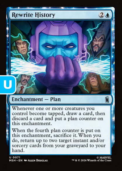 Rewrite History MSH Enchantment Plan NM