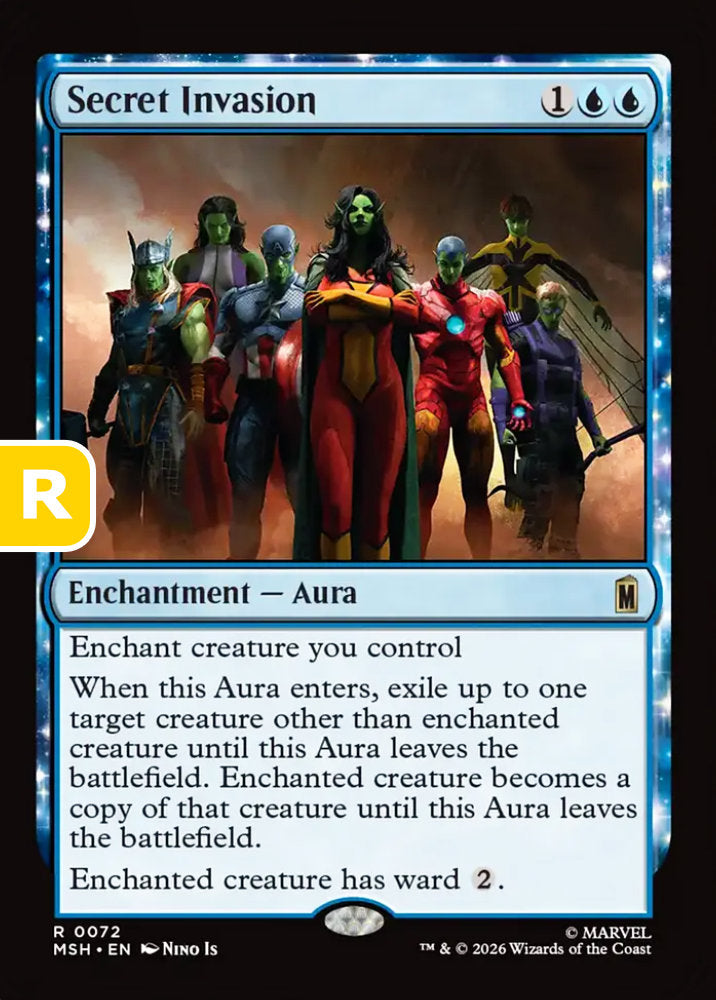 Secret Invasion MSH Enchantment Aura NM