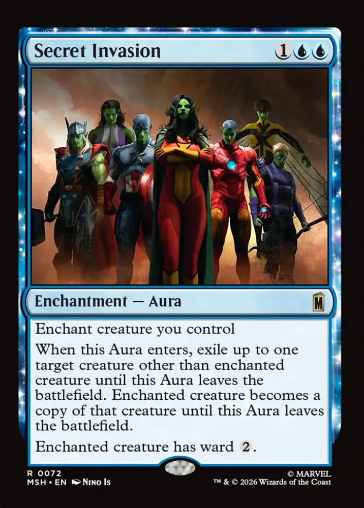 Secret Invasion MSH Enchantment Aura NM