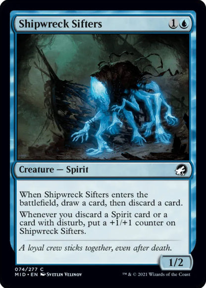 Shipwreck Sifters MID Creature Spirit NM