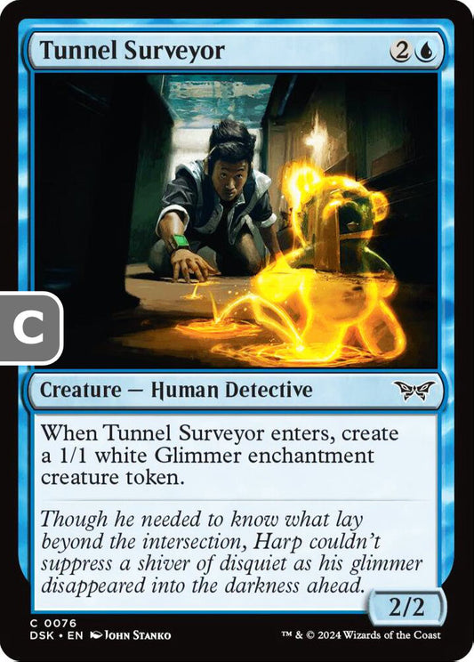 Tunnel Surveyor DSK Creature Human Detective NM