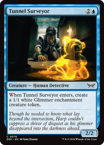 Tunnel Surveyor DSK Creature Human Detective NM