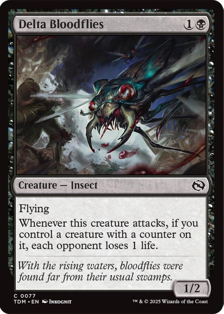 Delta Bloodflies TDM Creature Insect NM