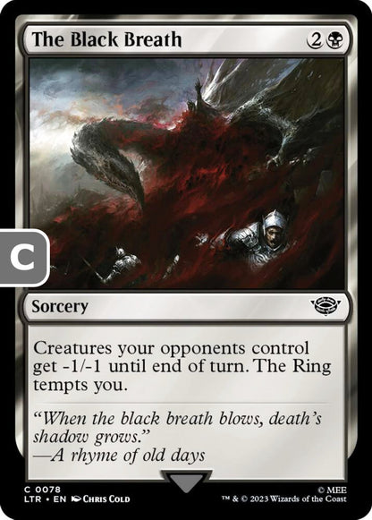 The Black Breath LTR Sorcery  NM