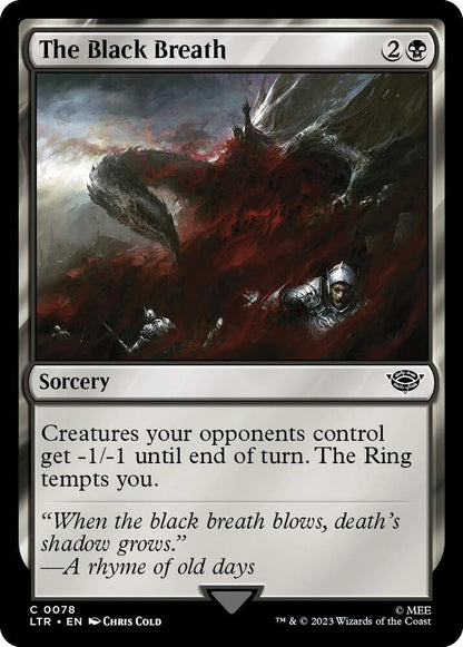 The Black Breath LTR Sorcery  NM