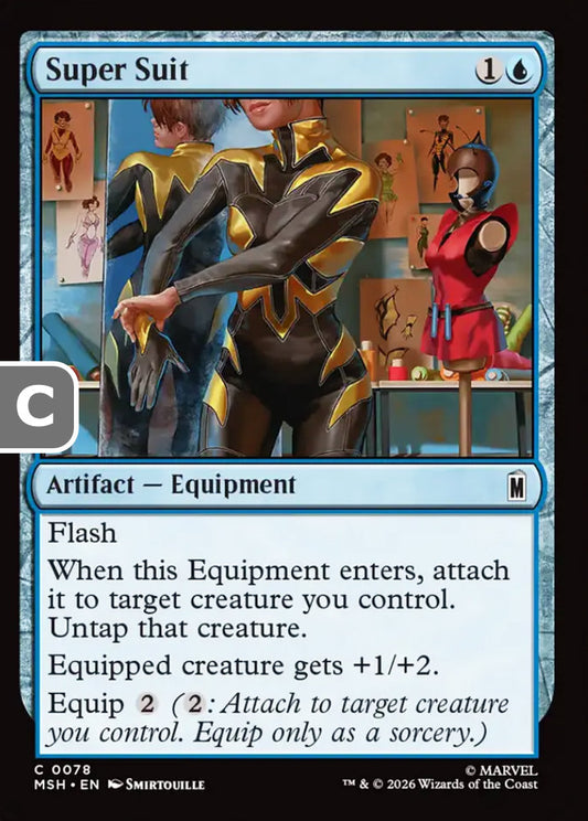 Super Suit MSH Artifact Equipment NM