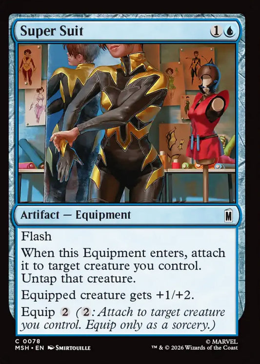 Super Suit MSH Artifact Equipment NM