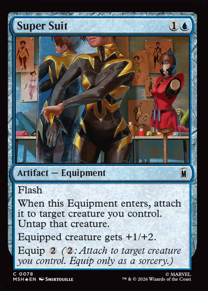 Super Suit MSH Artifact Equipment *Foil* NM
