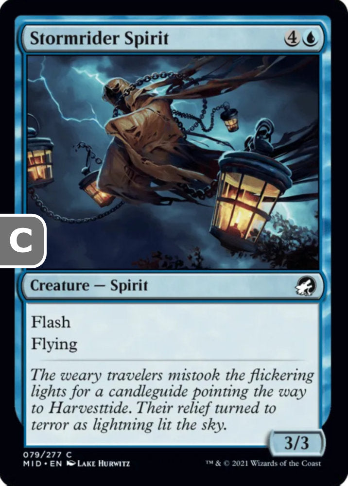 Stormrider Spirit MID Creature Spirit NM