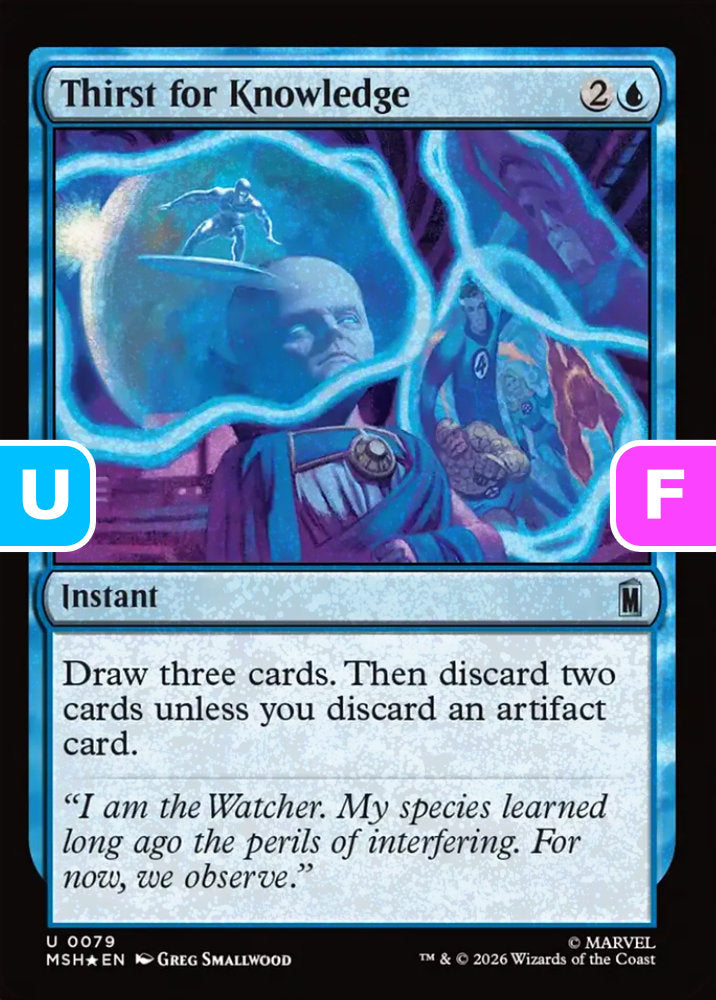 Thirst for Knowledge MSH Instant  *Foil* NM