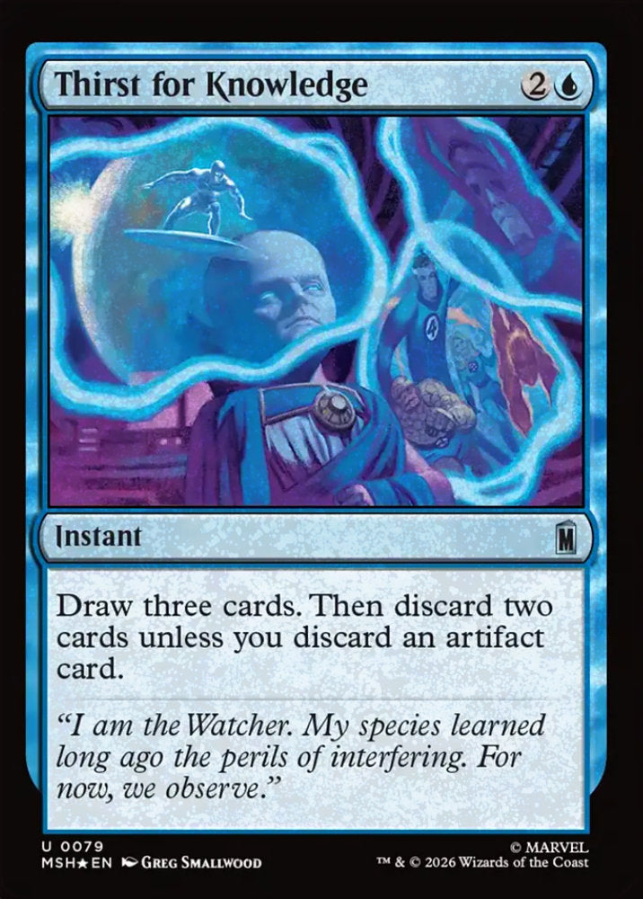 Thirst for Knowledge MSH Instant  *Foil* NM