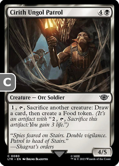 Cirith Ungol Patrol LTR Creature  NM