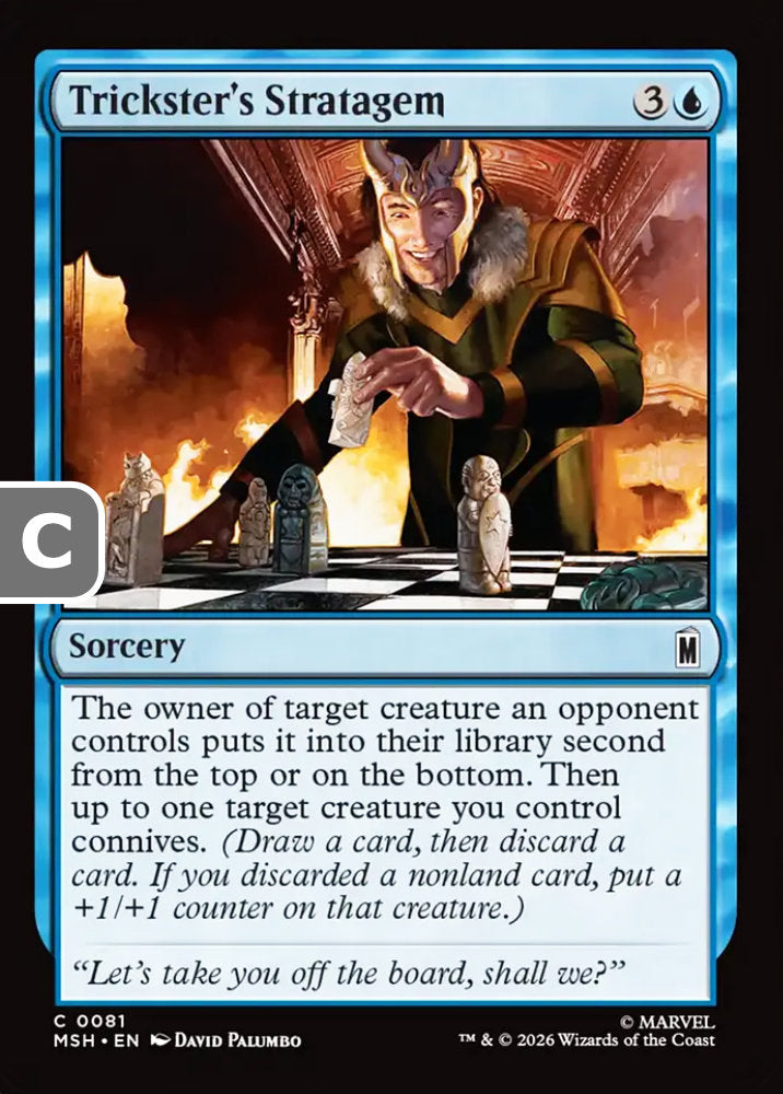 Trickster's Stratagem MSH Sorcery  NM