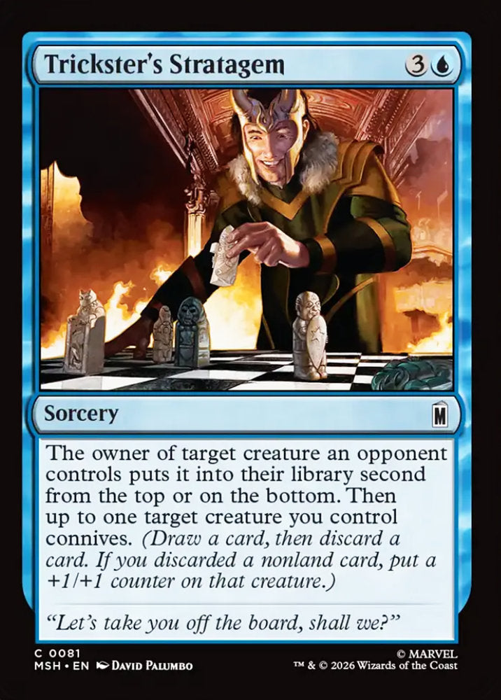 Trickster's Stratagem MSH Sorcery  NM