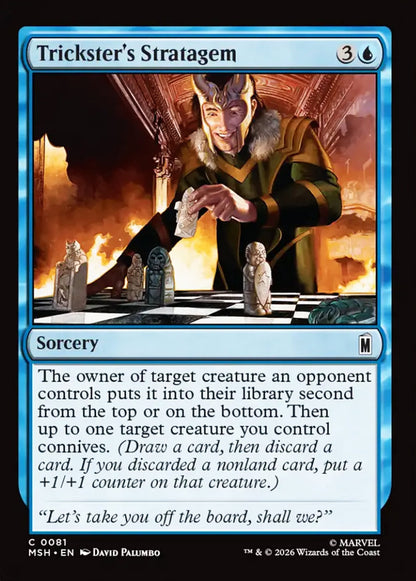 Trickster's Stratagem MSH Sorcery  NM