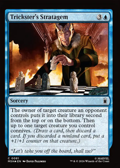 Trickster's Stratagem MSH Sorcery  *Foil* NM