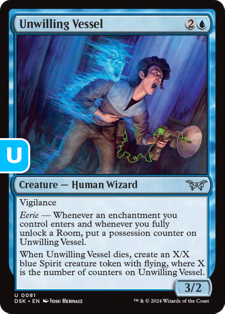 Unwilling Vessel DSK Creature Human Wizard NM