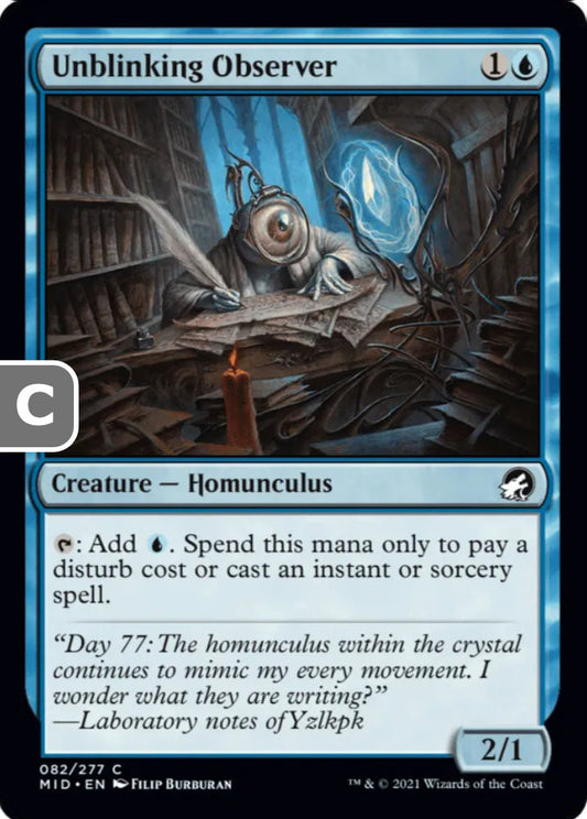 Unblinking Observer MID Creature Homunculus NM