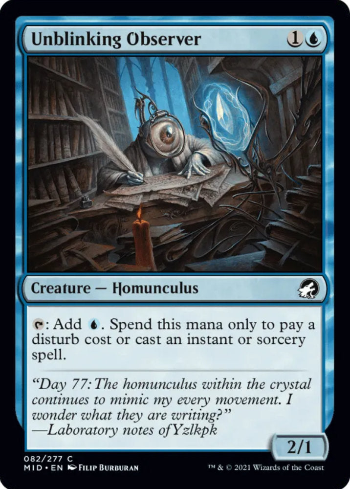 Unblinking Observer MID Creature Homunculus NM