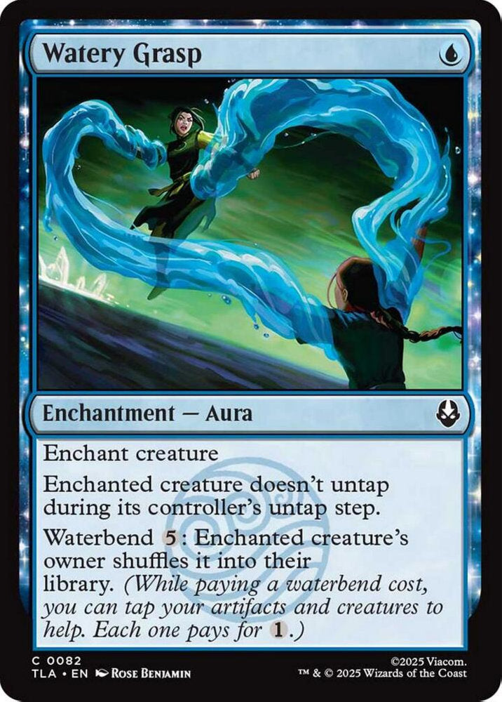 Watery Grasp TLA Enchantment Aura NM