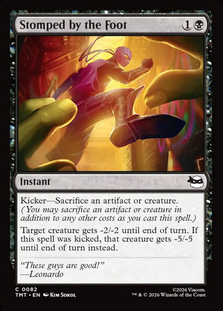 Stomped by the Foot TMT Instant  NM