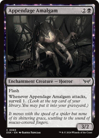 Appendage Amalgam DSK Enchantment Creature Horror NM
