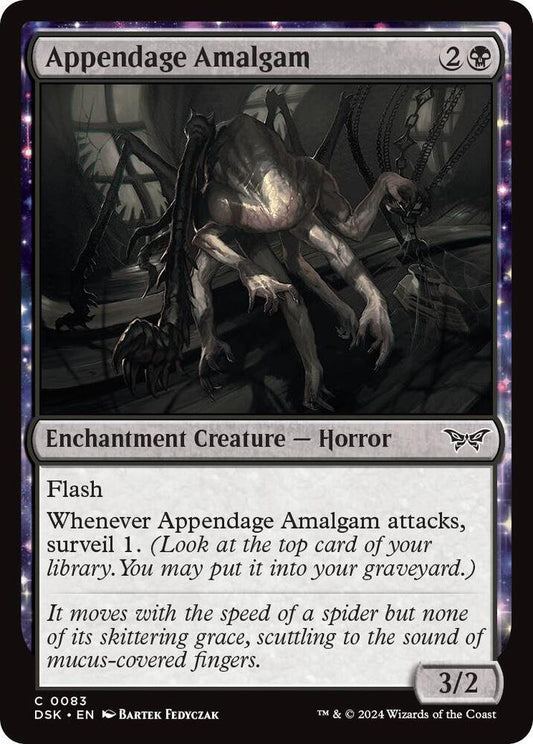 Appendage Amalgam DSK Enchantment Creature Horror NM
