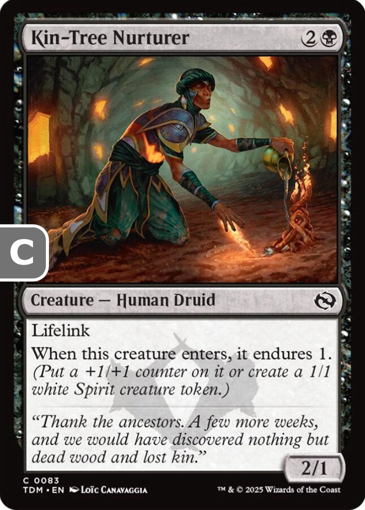 Kin-Tree Nurturer TDM Creature Human Druid NM