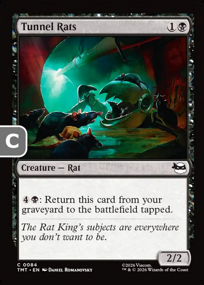 Tunnel Rats TMT Creature Rat NM