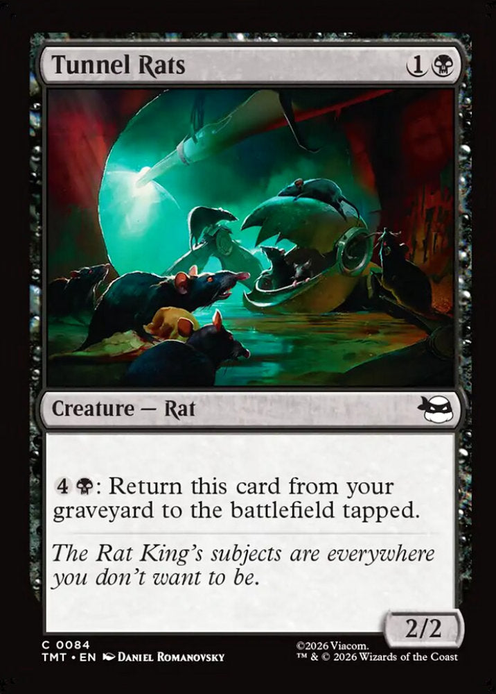 Tunnel Rats TMT Creature Rat NM