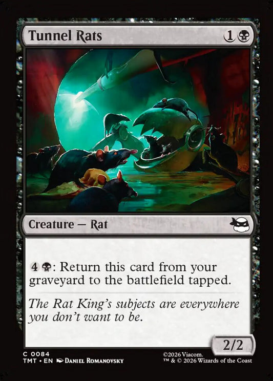 Tunnel Rats TMT Creature Rat NM