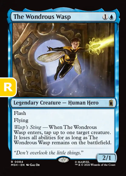 The Wondrous Wasp MSH Legendary Creature Human Hero NM