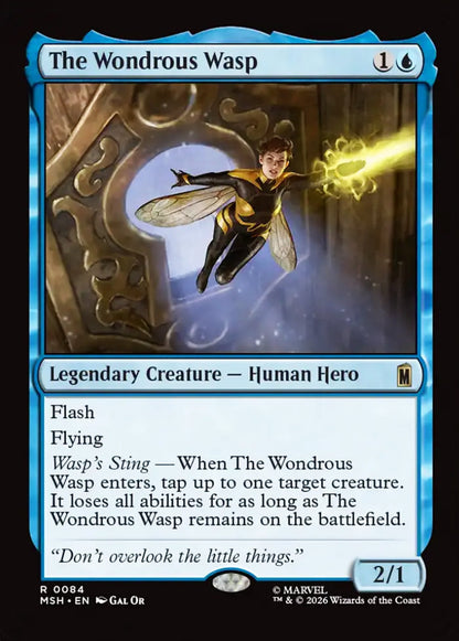 The Wondrous Wasp MSH Legendary Creature Human Hero NM