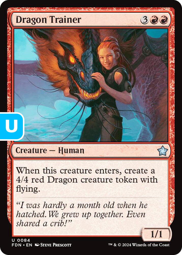 Dragon Trainer FDN Creature Human NM