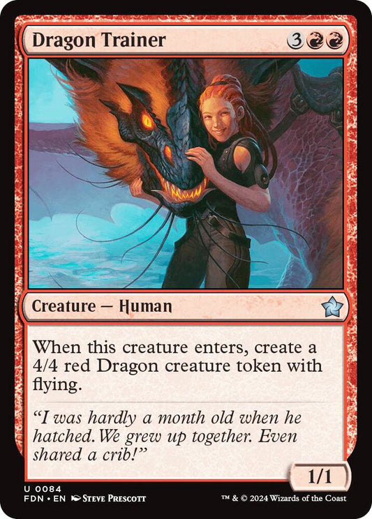 Dragon Trainer FDN Creature Human NM